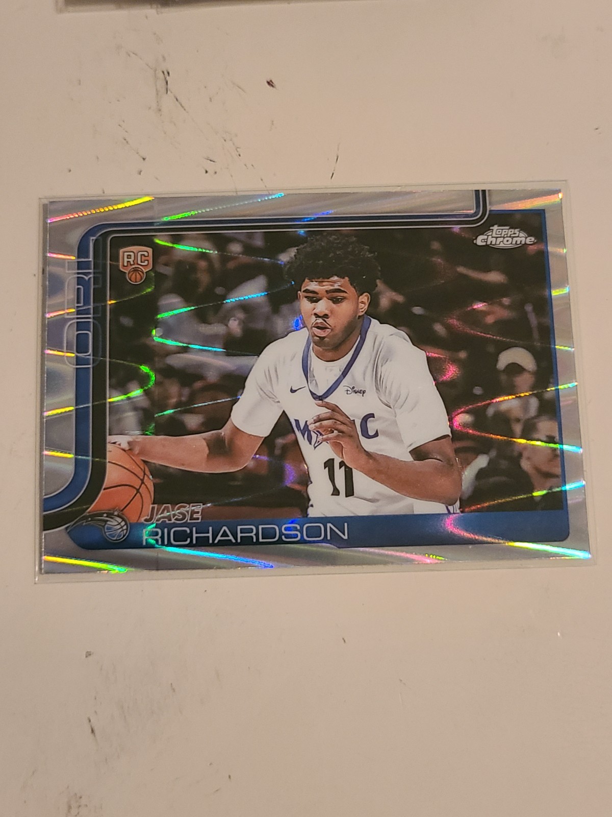 2025-26 Topps Chrome JASE RICHARDSON Rookie RAYWAVE REFRACTOR Magic RC #275