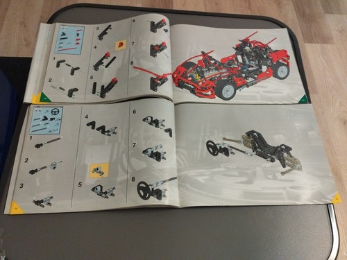 Lego Bauanleitung 8448 Technic Design Car Super Street - Bild 11 von 24