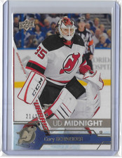 2016-17 UD SERIES 2 UD MIDNIGHT BASE PARALLEL 21/25 CORY SCHNEIDER #361 DEVILS