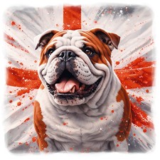 English ENGLAND Flag British Bulldog CAMPER MOTORHOME VAN CAR WALL ART STICKER