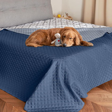 Waterproof Pet Blanket, Liquid Pee Proof Dog Blanket for Sofa Bed Couch, Reversi