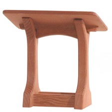 Ostheimer, Krippe mit Dach, aus Holz, Krippenstall, Futterkrippe für Rehe