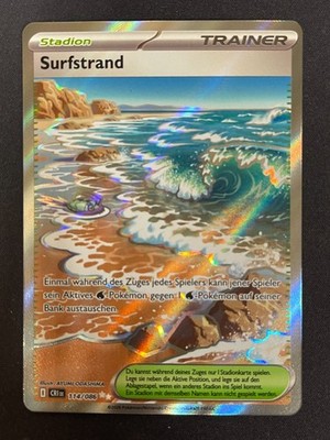 Pokemon Wachsendes Chaos Surfstrand CRI 114/086 Near Mint deutsch