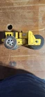 Tonka Pressed Steel Road Roller Construction Vehicle Toy, Yellow/Black