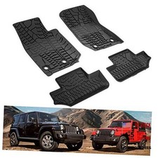 Floor Mats For 2014-2017 Jeep Jeep Wrangler Jk2014-2017floor Mats 2-door Floor Mats For 2014-2017 Jeep Jeep Wrangler Jk2014-2017floor Mats 2-door
