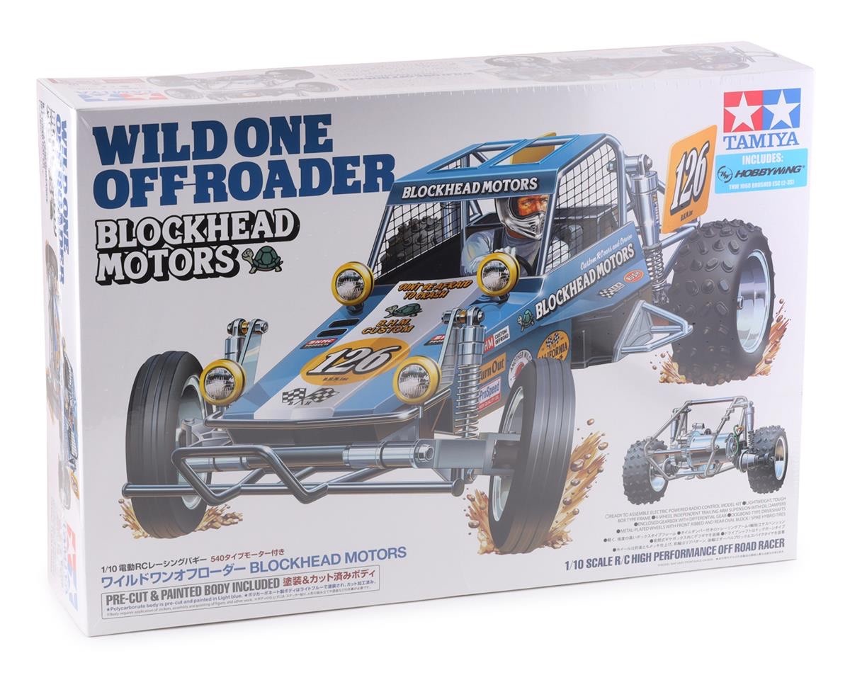 Tamiya Wild One Off-Roader Blockhead Motors 1/10 Off-Road 2WD Buggy Kit TAM58695