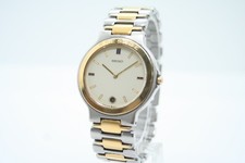 EXC 5 Vintage SEIKO Presage 9539-6000 Quartz Date 100m Ivory Dial Mens