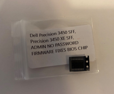 Dell Precision 3450 SFF, Precision 3450 XE SFF, ADMIN NO PASSWORD BIOS CHIP