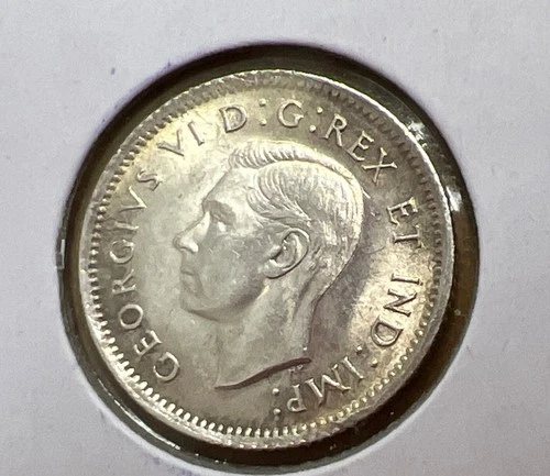 1937 Canada 10 Cents — photo from the most recent tracked eBay sale
