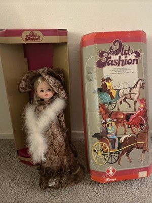 Vintage Furga Doll Italy ''Old Fashion dal 1870  Boxed 17  45 Sara Cod. 4680
