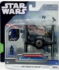 STAR WARS micro Galaxy Squadron  First Order Tie Fighter And Mystery Vehicle...