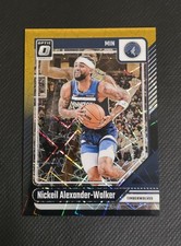 24-25 Panini Donruss Optic - Nickeil Alexander-Walker  Gold Cracked Ice Prizm /8