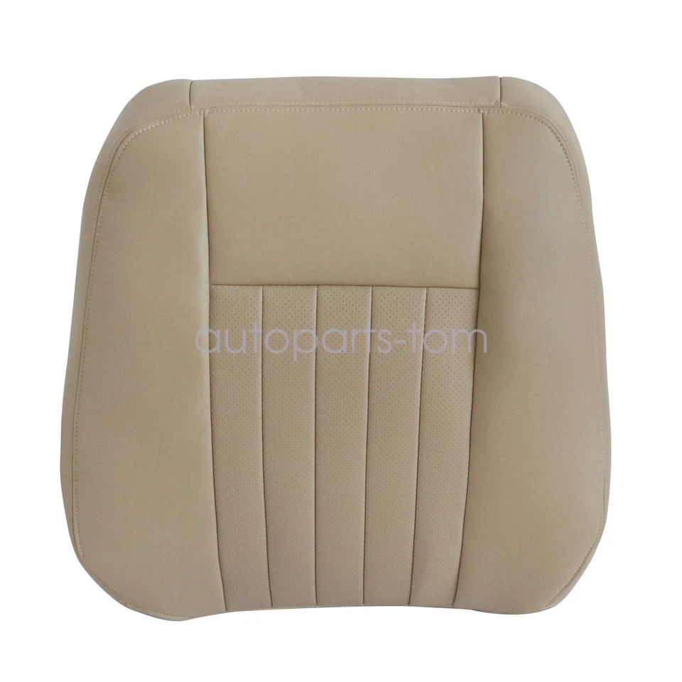 Passenger Side Bottom & Lean Back Seat Cover Tan For 2003 2004 Lincoln Navigator - Image 3 of 4