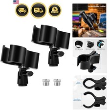 Microphone Clip Adjustable Mic Holder for Condenser Wireless Microphones