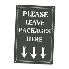Delivery Signs For Packages Please Leave Packages Here Sign Package Delivery