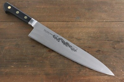 Misono Swedish Steel Dragon Engraved Gyuto Knife Japanese Knife 240mm