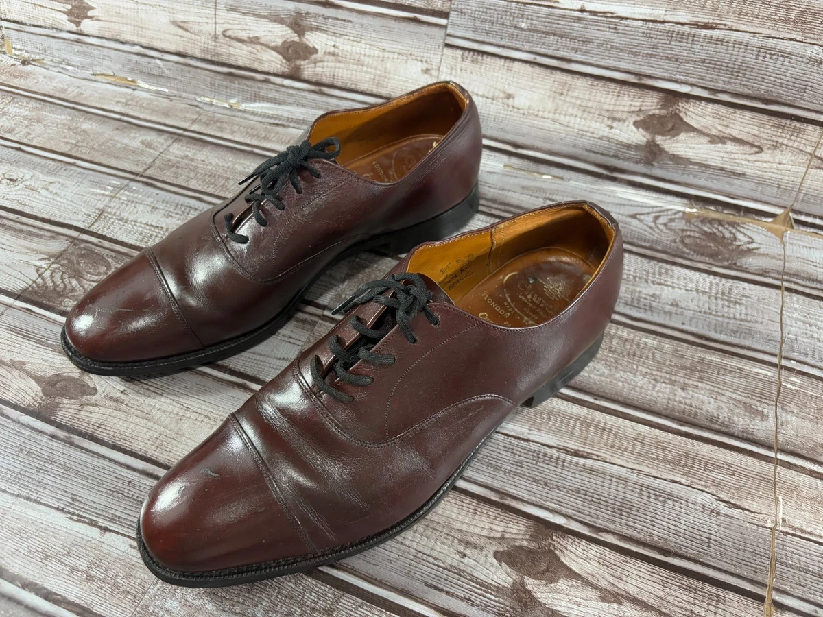 BRITISH CONSULS OXFORD WINGTIP MADE IN ENGLAND SIZE 11.5D 80s Oxford Shoes - Etsy UK main image 3