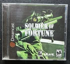Vtg. 2001 Sega Dreamcast Crave Soldier of Fortune, Complete But Untested
