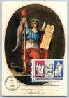 #C120 French Revolution FDC Maxi Card