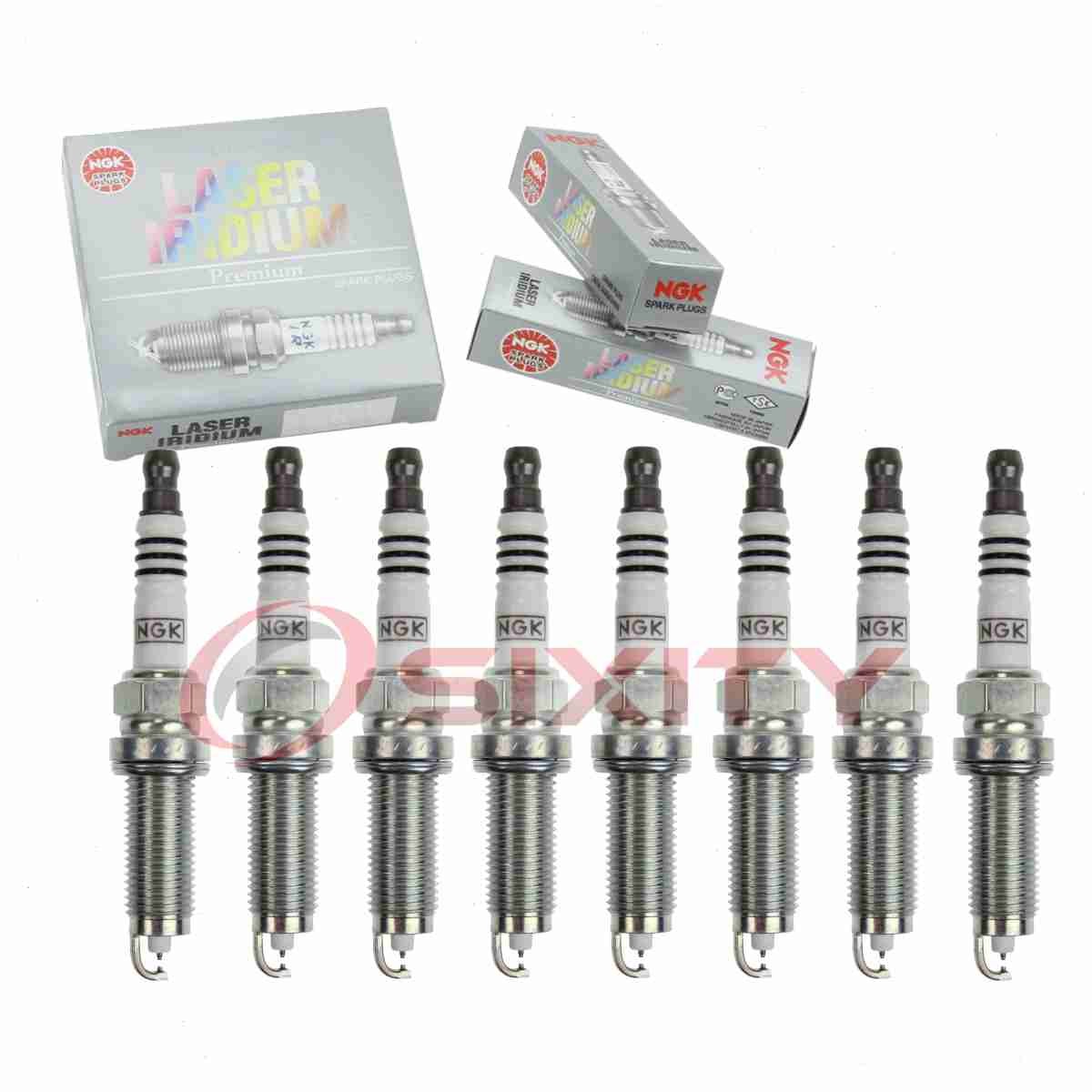 8 pc NGK 94702 DF6H-11A Laser Iridium Spark Plugs for FXE20HE11C BY483-DF6H0 ta