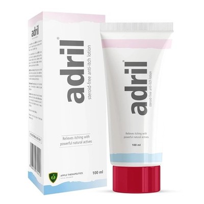 Adril Anti-Itch Lotion Relief for Itchy Skin, Rashes & Pregnancy Itch 100ml