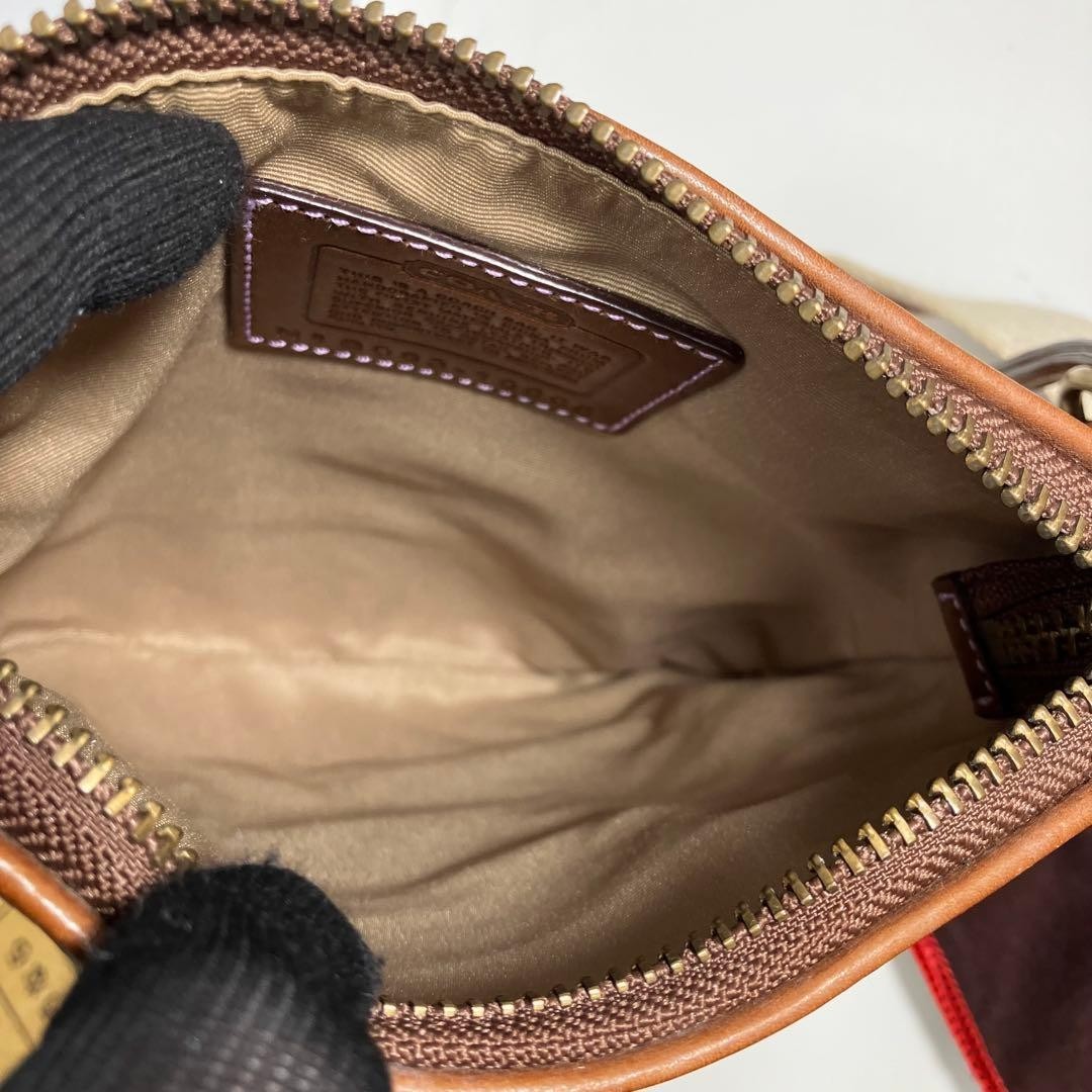 COACH Patchwork Swingpack Crossbody Bag Multicolo… - image 3