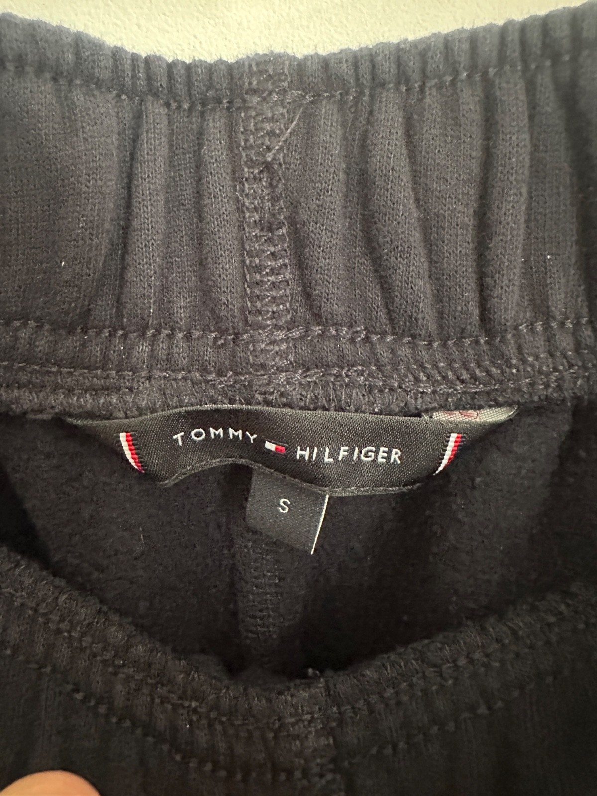 Tommy Hilfiger Essential Fleece Joggers Navy Small New- image 3