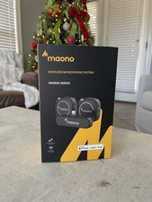 Maona Wireless Microphone System with 2 Wireless Mics - New / Factory Sealed