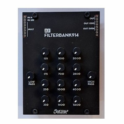 Tangible Waves AE Modular Filterbank 914 12-Bandpass Filter Modul