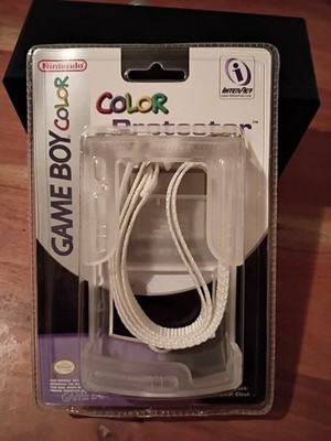 NEW Official NINTENDO GameBoy Color Protector CLEAR Crystal Cloud (brand new!)
