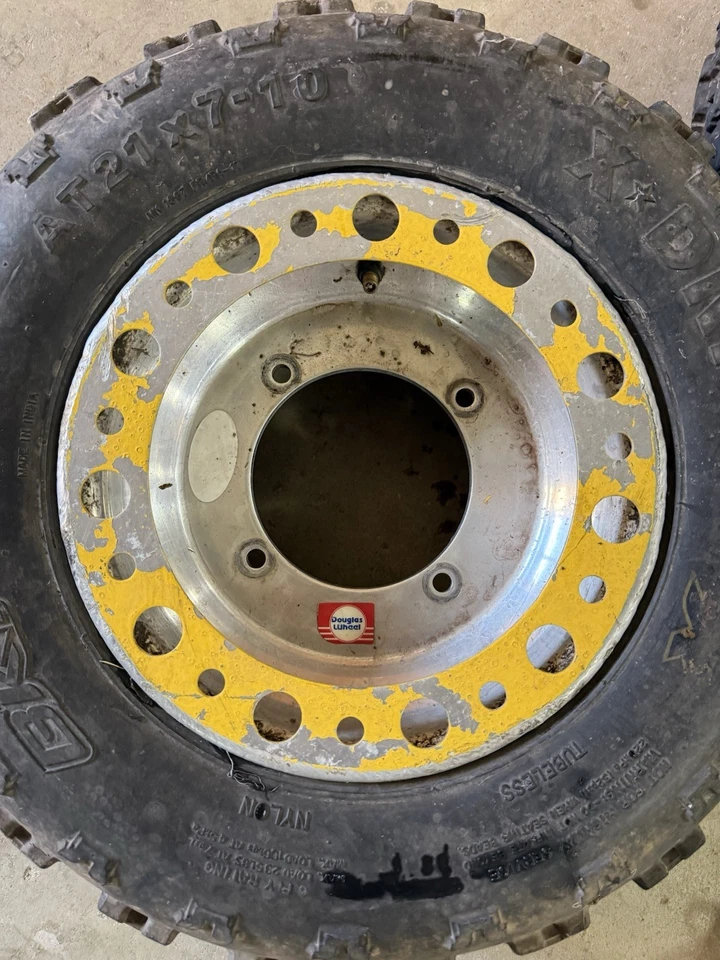 Par de llantas delanteras izquierda y derecha Can-Am Bombardier DS650 2000-2007 Foto 2 de 4