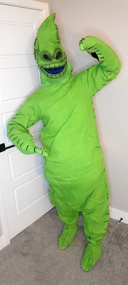 Adult Authentic Disney Nightmare Before Christmas Oogie Boogie Costume Size S/M - Image 2 of 4