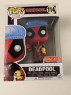 Funko POP! Marvel Deadpool Bath Time with Shower Cap & Ducky #114 Target +case