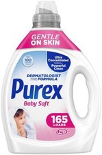 Purex Baby Soft Liquid Laundry Detergent, 82.5 fl oz, 165 Loads