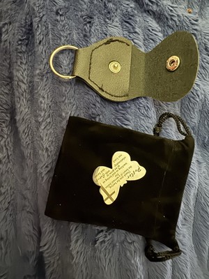 Pocket Hug Token with Leather KeychainGifts for Pastor