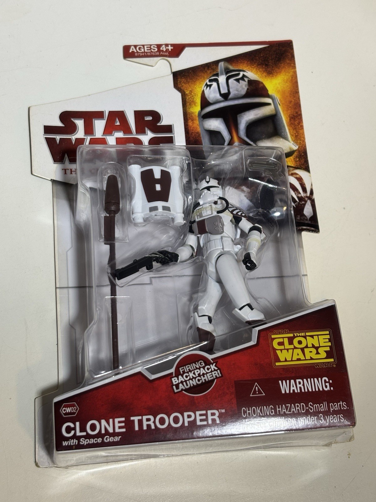 Hasbro Star Wars Clone Trooper with Space Gear Action Figure