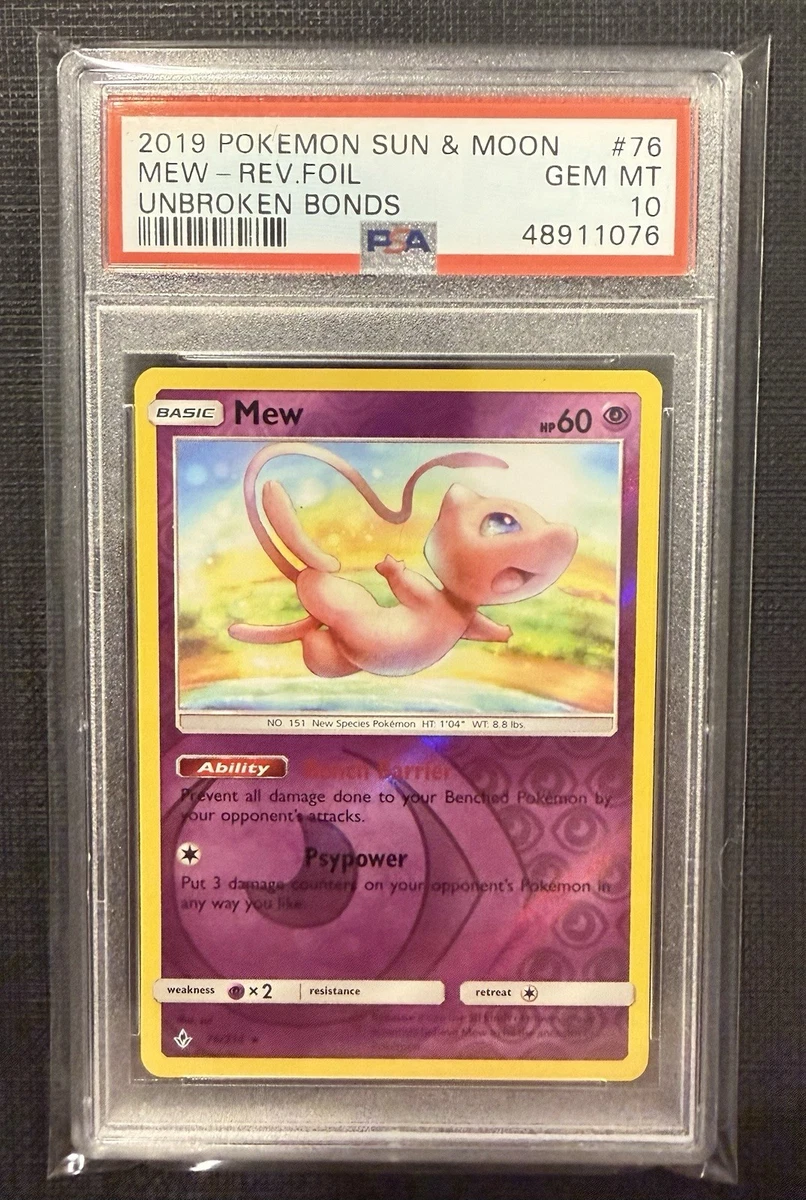 Pokémon TCG Professional Sports Authenticator (PSA) Holo Rare