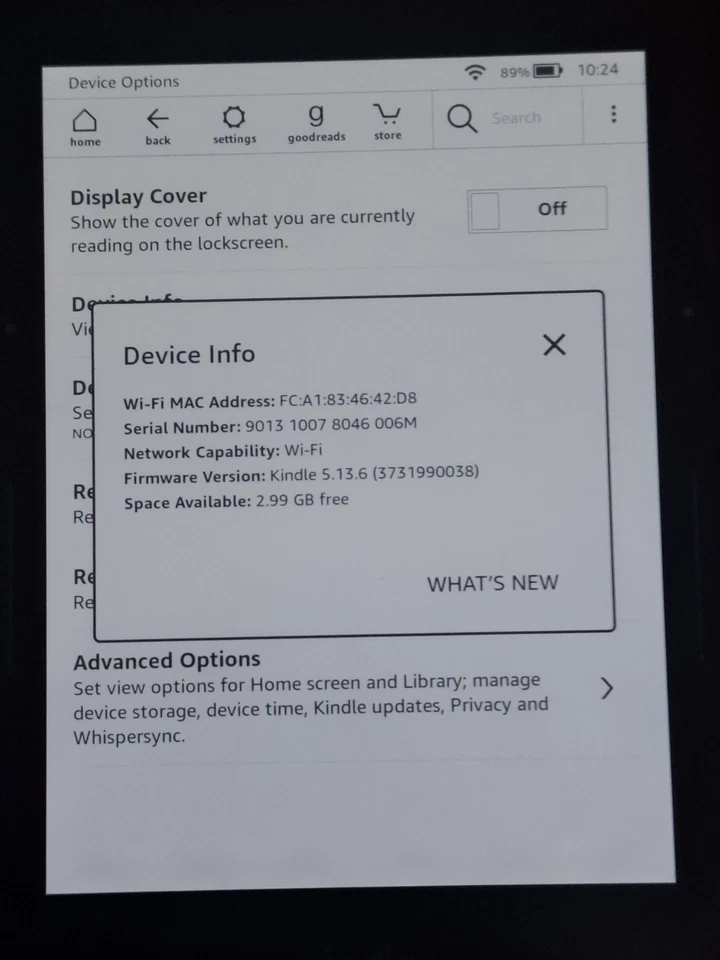 Amazon Kindle Voyage - 7th Generation 4GB- NM460GZ - No Ads - Image 2 of 4