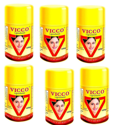 #ad Vicco Vajradanti Tooth Powder 100g x 6 For Bleeding Gums amp; Tooth Decay $32.46
