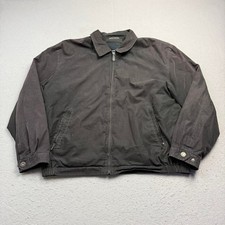 London Fog Black Zip Front Lightweight Jacket...