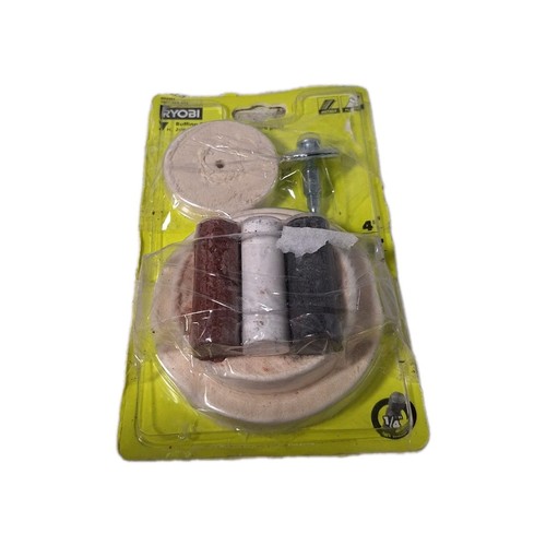 RYOBI 7-TEILIGES METALL/KUNSTSTOFF POLIERSET A92701 Z70 - Bild 1 von 4