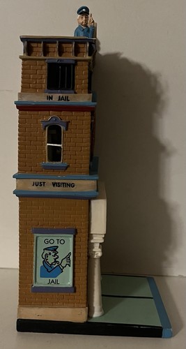 Department 56 Monopoly Atlantic City Police Department - ungetestet / ohne Adapter / wie besehen - Bild 6 von 24