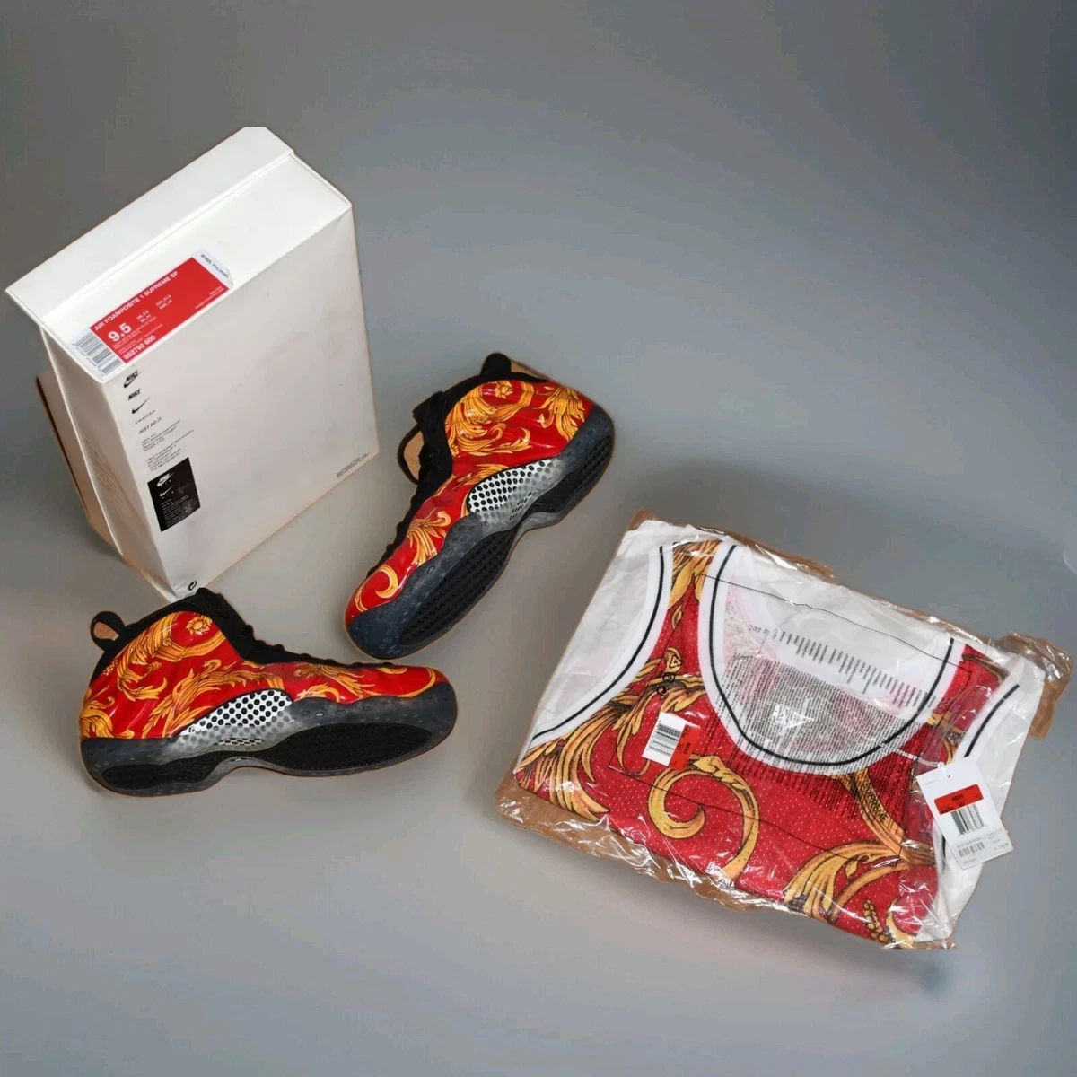 Las mejores ofertas en Nike Supreme x Air Foamposite One SP Red | eBay