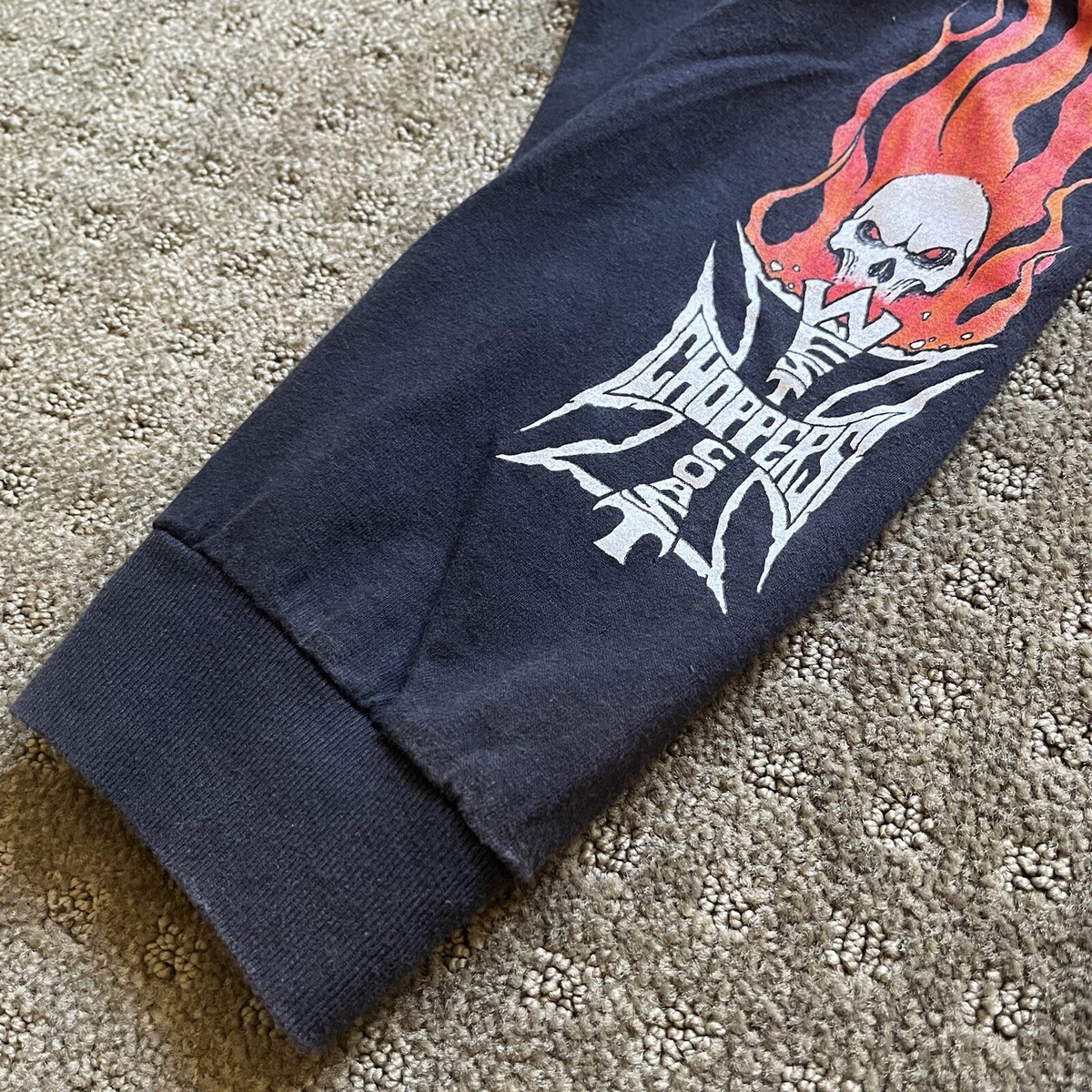 超希少WEST COAST CHOPPERS skull firepattern