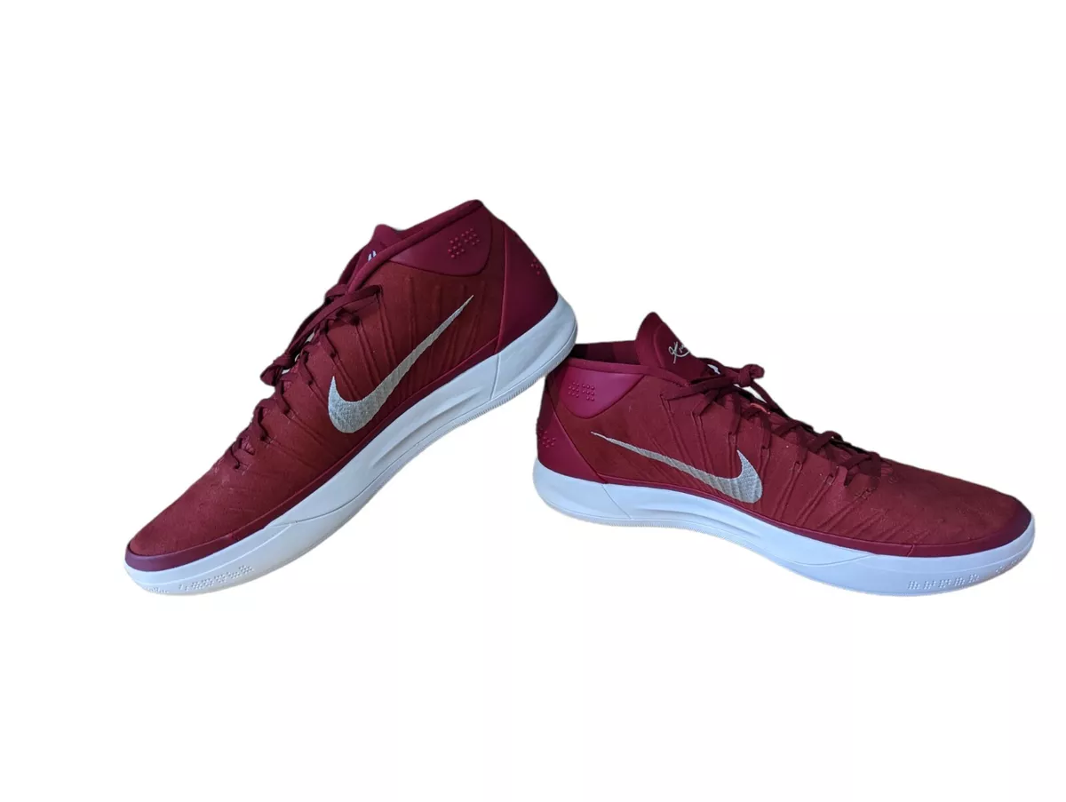 Nike Kobe XI TB Promo Basketball Shoes Men s Sz 17.5 Dark Red White 942521 602