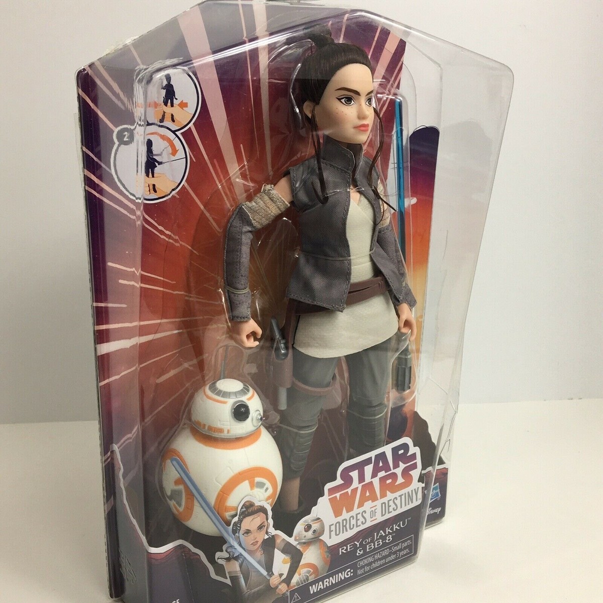 Star Wars Forces Of Destiny Rey Of Jakku And BB-8 Adventure