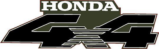 Foreman 4x4 Green Gas Tank Graphic Decal – TRX 450 400 500 ATV Quad Fender Sticker