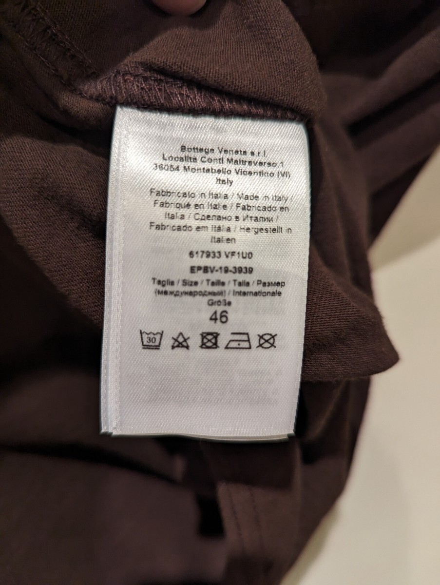 【関税＆送料込み】Bottega Veneta Lightweight Cotton Jersey Bottega Veneta® Women's Light Cotton Jersey T-Shirt in Chalk