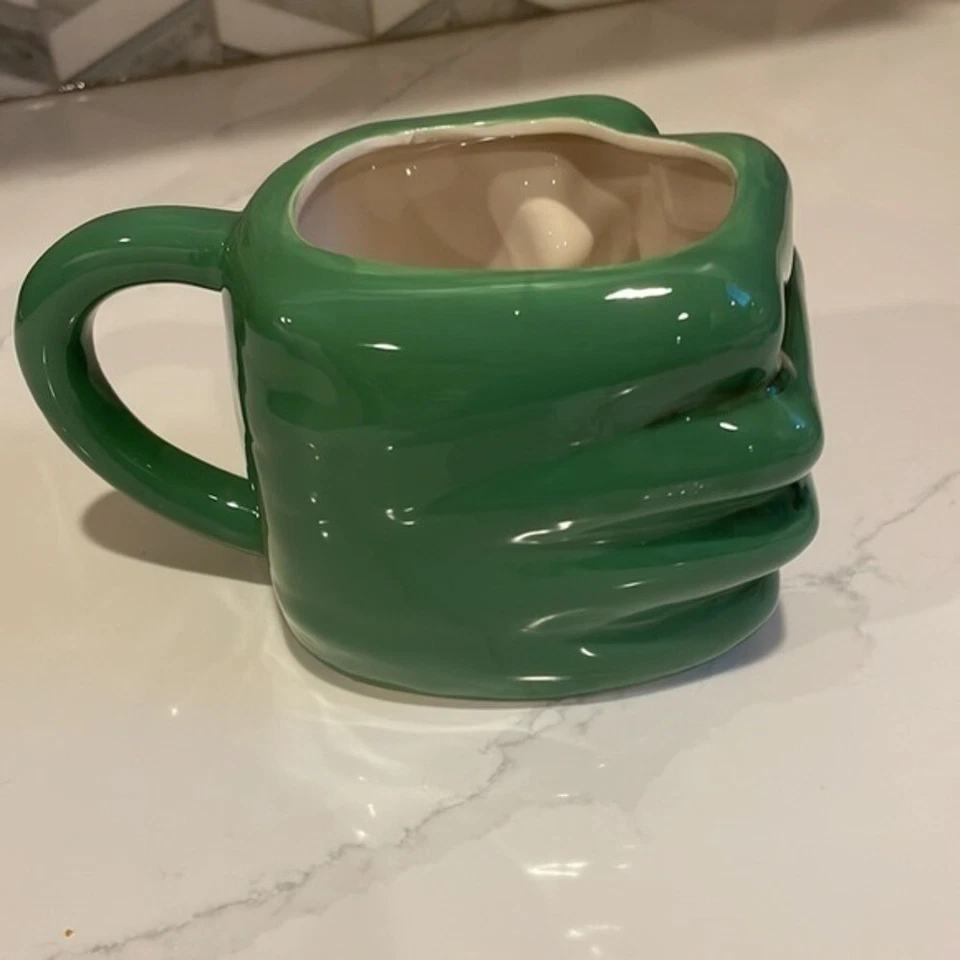 Taza de café de cerámica Marvel Incredible Hulk Fist 20 onzas Foto 3 de 4