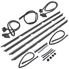 17pcs Door Tailgate Weatherstripping Seal Kit 2135478 Fits 78-87 Chevy El Camino
